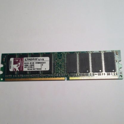 1 x Kingston 512mb Memory DIMM 400 MHz DDR RAM KVR400X64C25/5121