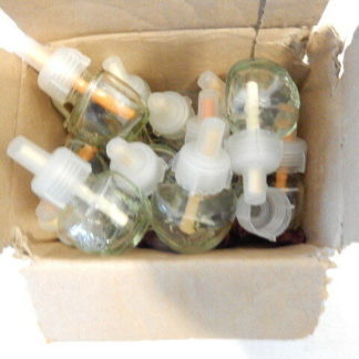 12 Air Wick Plug In Air Fresheners Bottles ~ EMPTY~ Refill w/oils or own scents
