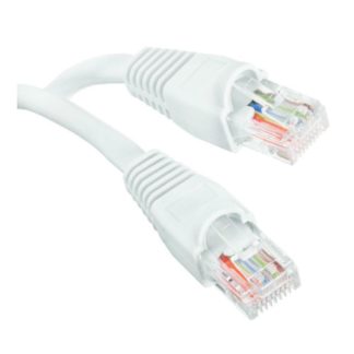 1ft White RJ45 Patch Cable Cat5e Cat6