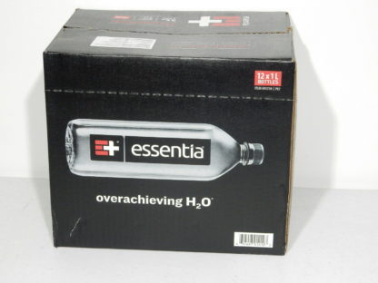 Essentia Water 1 liter Bottles Case of 12 Ionized Alkaline Bottled Water pH 9.51