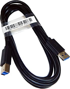 Dell 6Ft USB 3.0 Type A to Type B Cable Connector