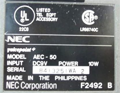 NEC AEC-50