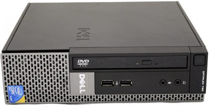 Dell OptiPlex 780 USFF Desktop Intel Core 2 Duo 3.0 GHz 4 GB RAM 250 GB HD DVD Win Pro 32-Bit