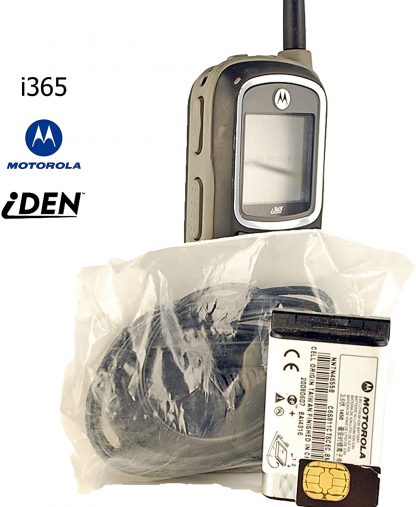 Motorola i365 IDEN Unlocked Cell Phone Bundle [Wireless Phone Accessory]