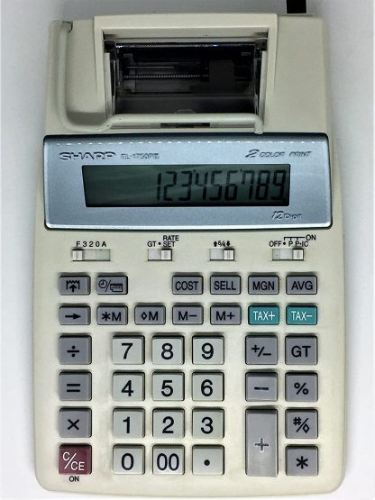 Sharp EL-1750PIII Printing Calculator